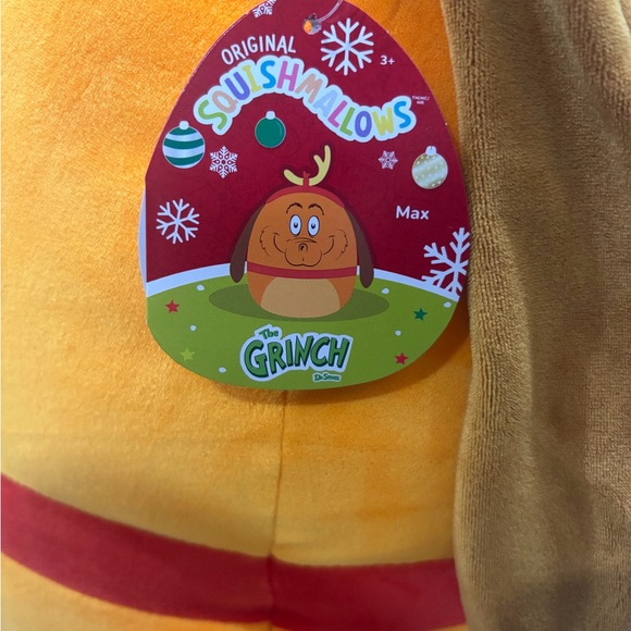 🎄 NWT Jumbo 20” Max Squishmallow – Grinch Christmas Plush - Picture 2 of 7